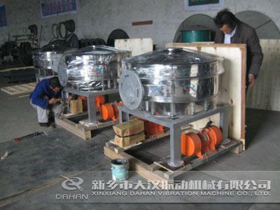 直排式振動篩發(fā)貨包裝